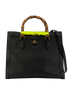 Medium Diana Bag, &pound;1,300, Handbags, Black, Leather, Front view
